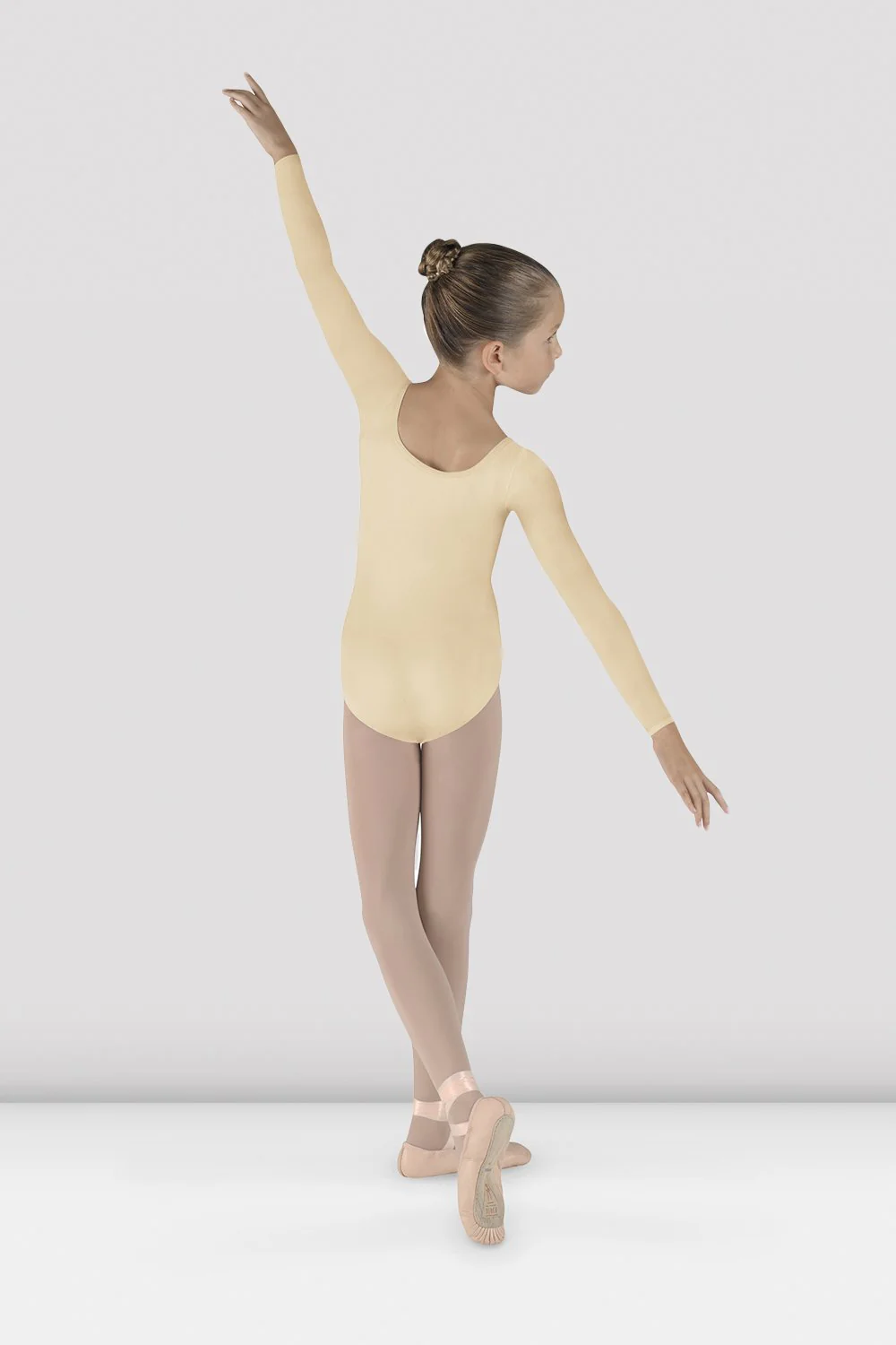 Girls Meglio Long Sleeve Leotard - Image 2