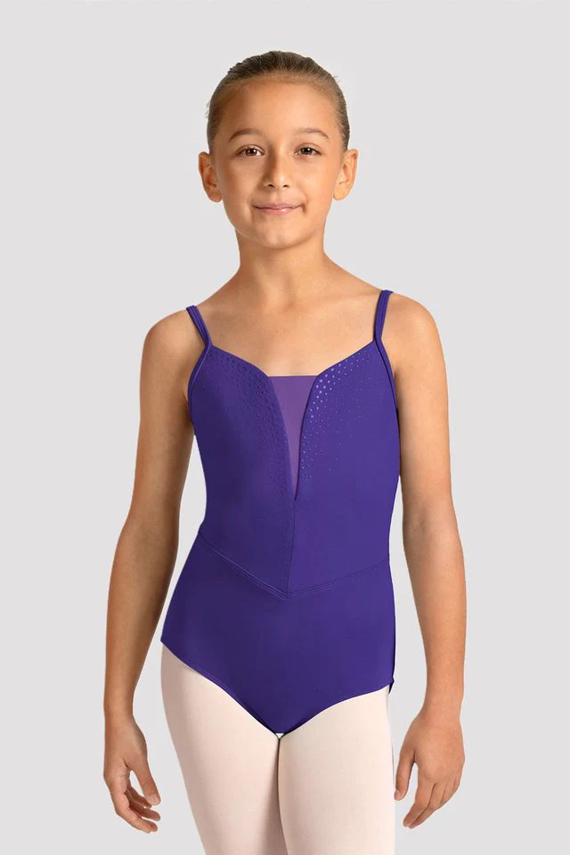 Girls Mirella Celestia Camisole Printed Leotard - Image 3