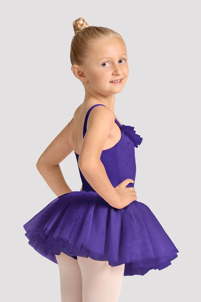 Girls Mirella Celestia Camisole Printed Tutu Dress - Image 3