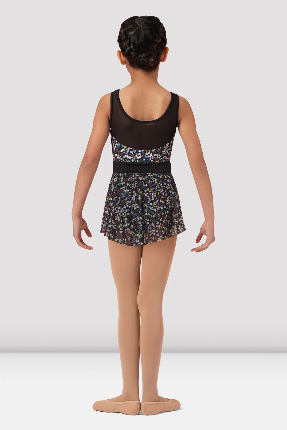 Girls Mirella Ditsy Floral Pull On Skirt - Image 2