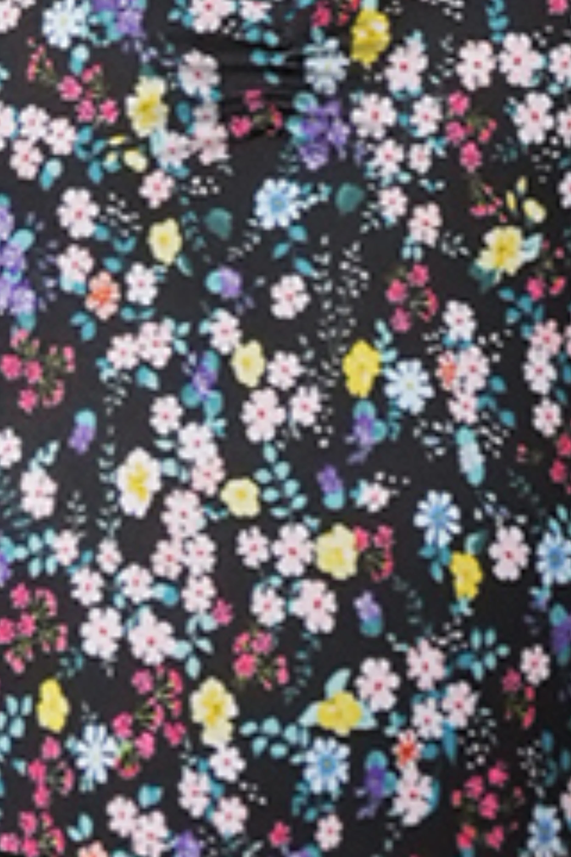 Girls Mirella Ditsy Floral Pull On Skirt - Image 3