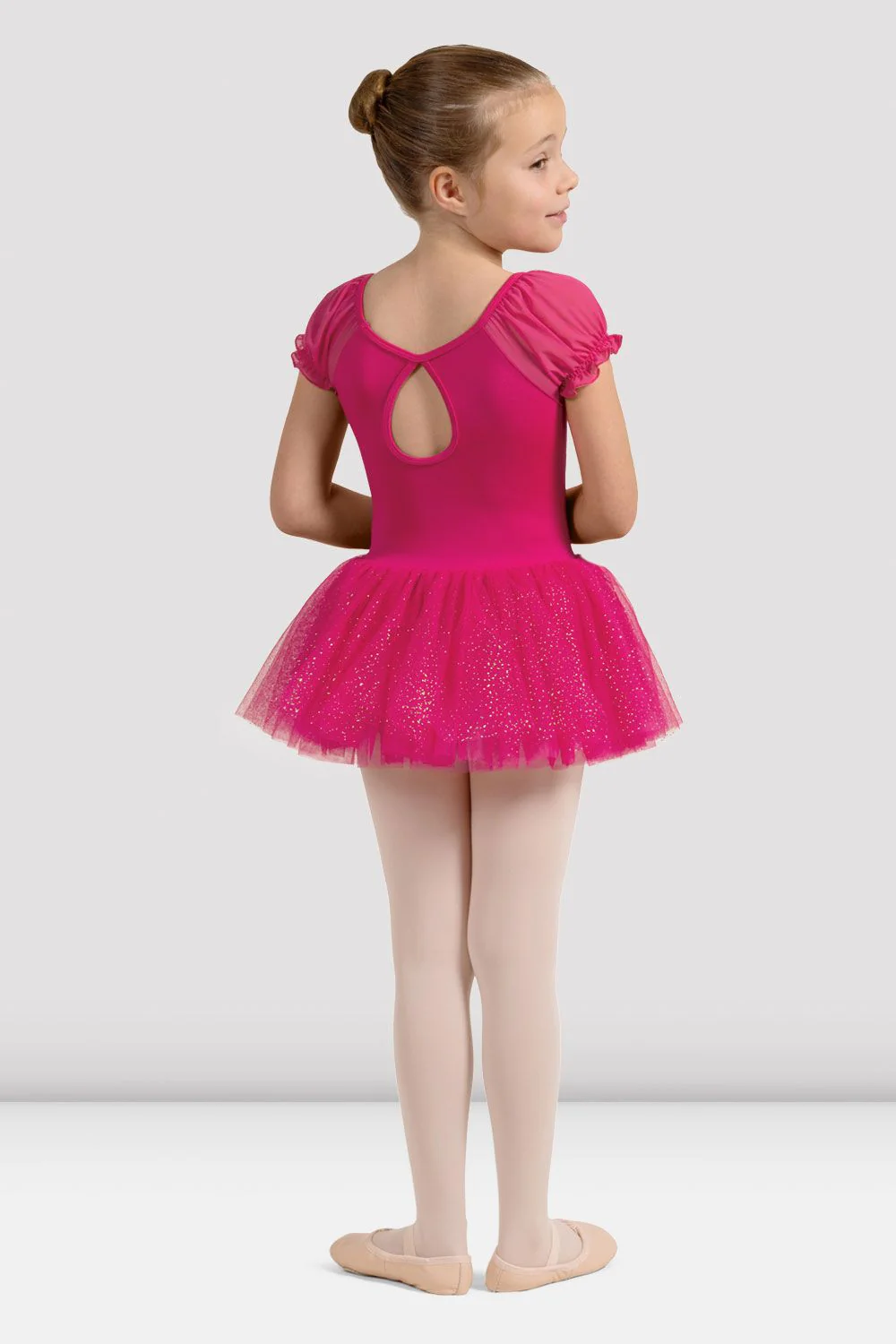 Girls Mirella Miami Cap Sleeve Tutu Dress - Image 2