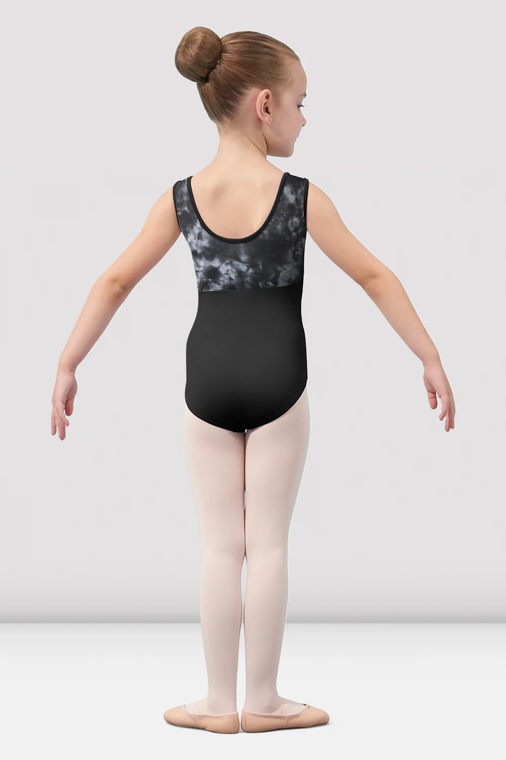 Girls Mirella Watercolor Tank Leotard - Image 2
