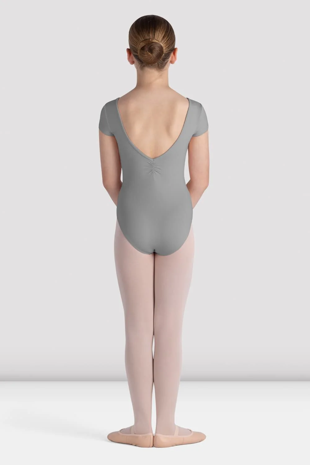 Girls Piper Cap Sleeve Leotard - Image 2