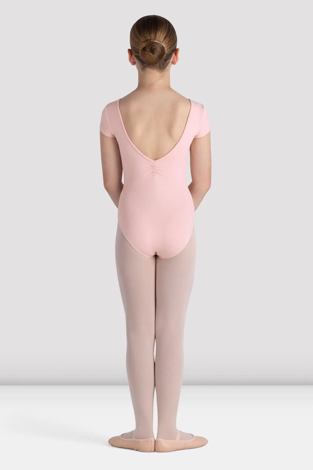 Girls Piper Cap Sleeve Leotard - Image 2