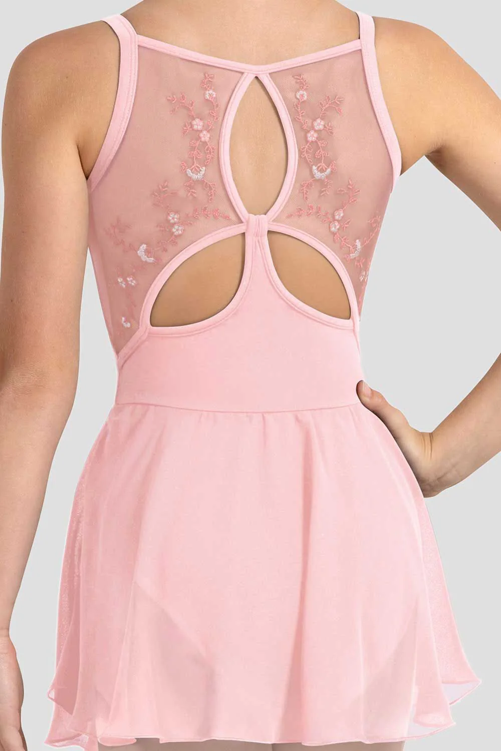 Girls Poppy Camisole Skirted Leotard - Image 3