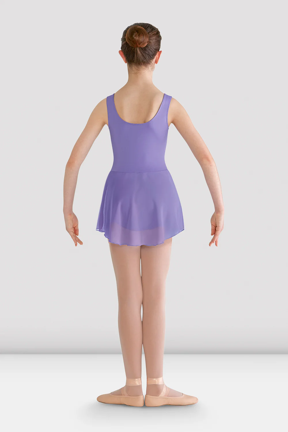 Girls Riya Skirted Tank Leotard - Image 2