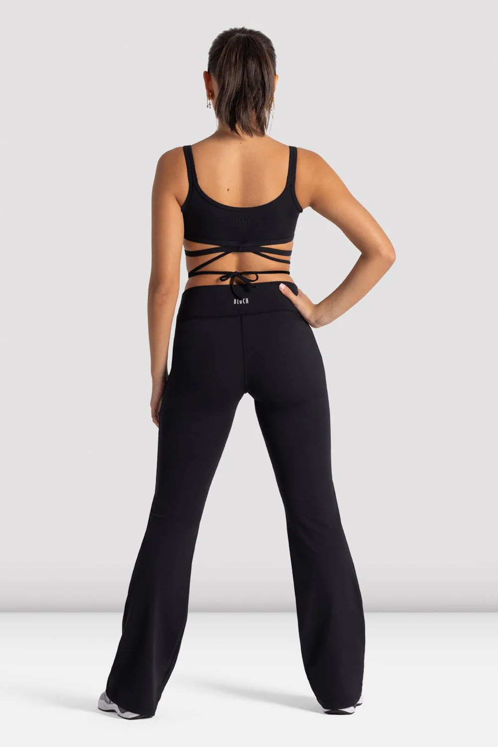 Girls Signature Tie Waist Crop Top - Image 3