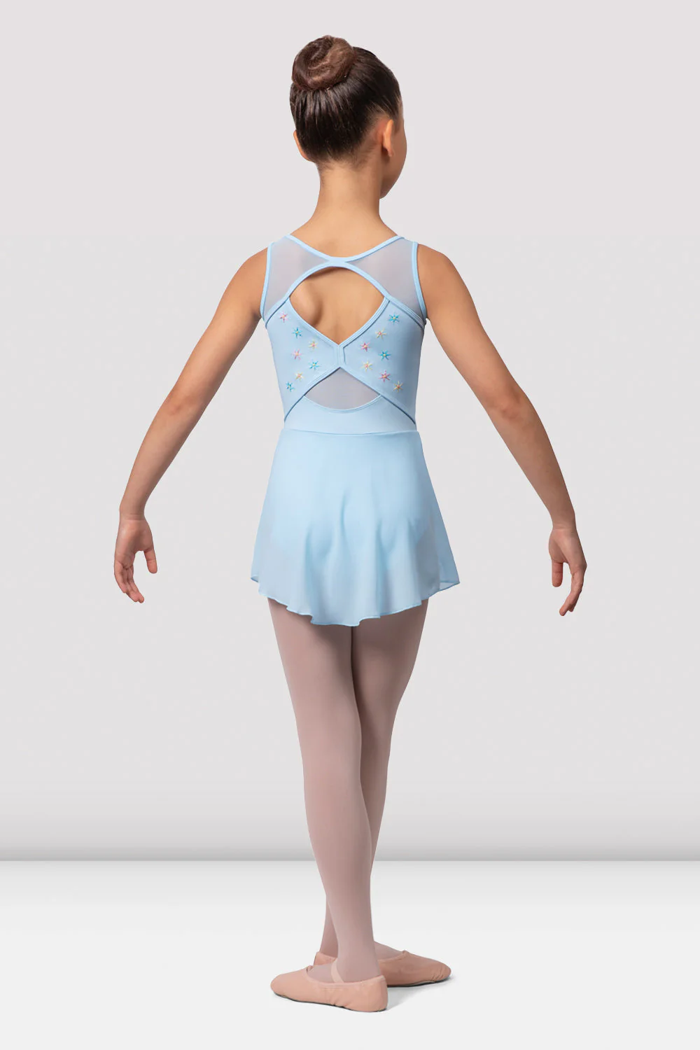 Girls Suki Open Back Skirted Leotard - Image 2