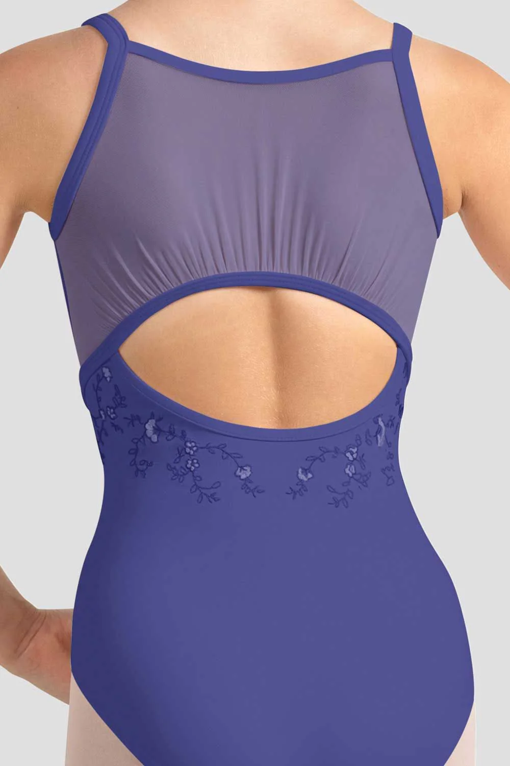 Girls Violet Camisole Leotard - Image 3