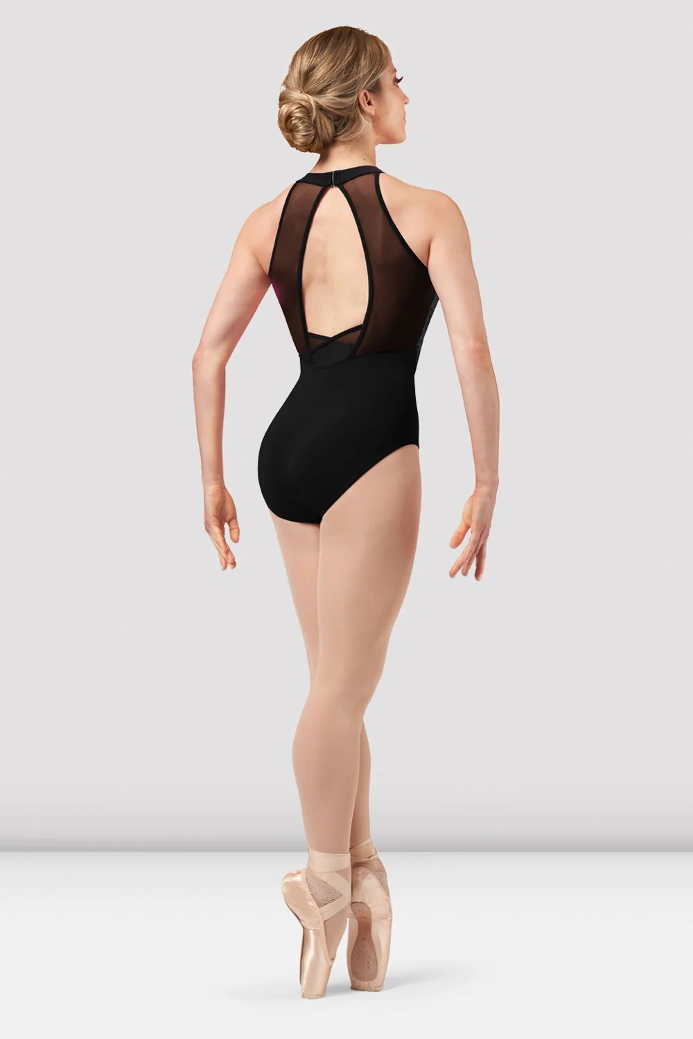 Ladies Anya Halterneck Print Leotard - Image 2