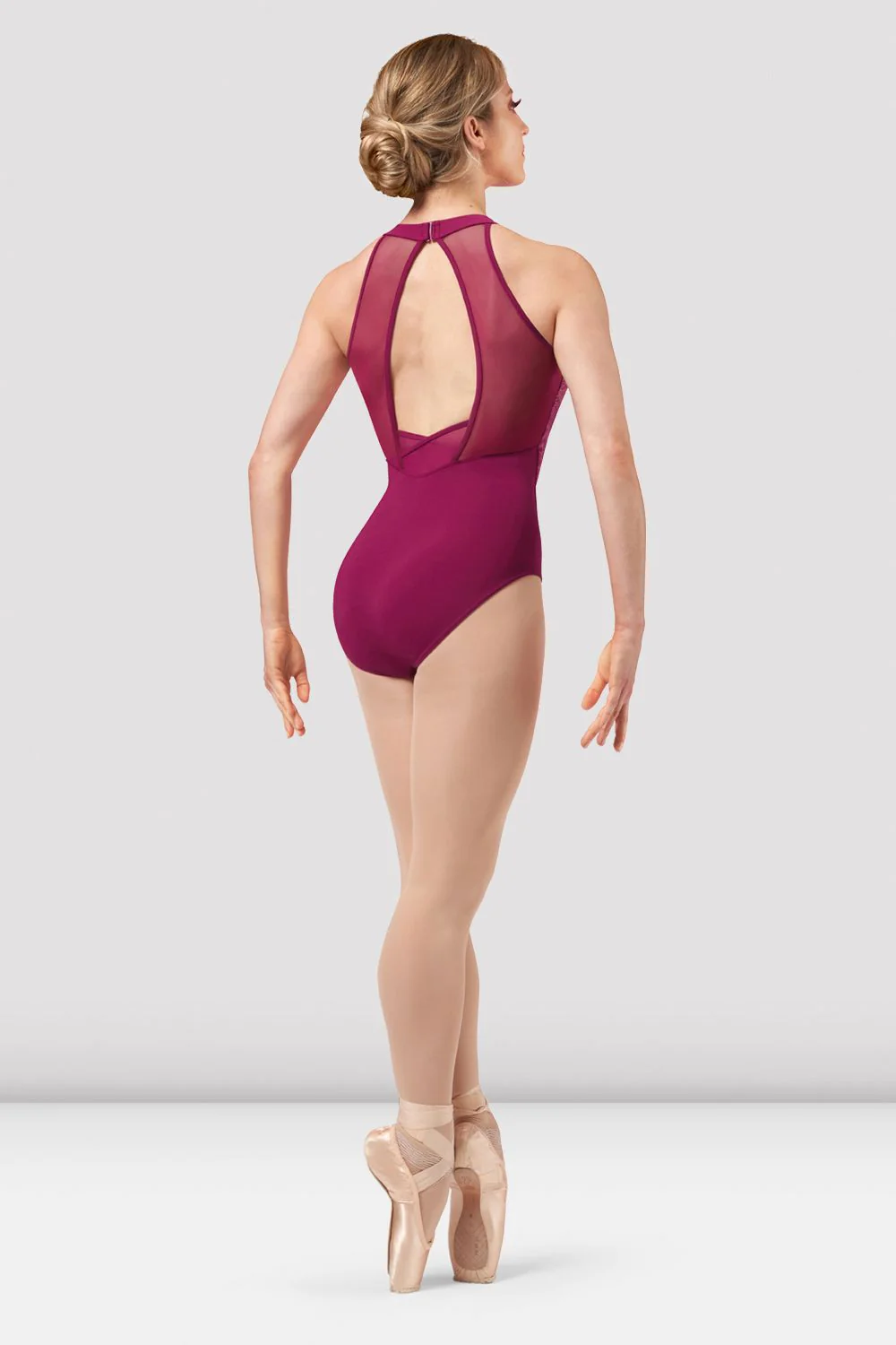 Ladies Anya Halterneck Print Leotard - Image 2