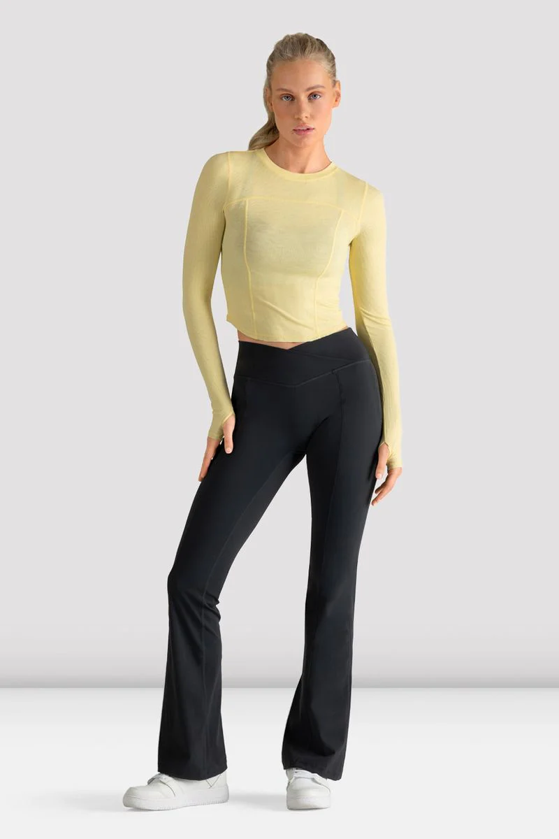 Ladies Apex Dynamic Long Sleeve Top - Image 3