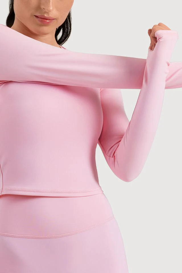 Ladies Apex Form Long Sleeve Top - Image 3