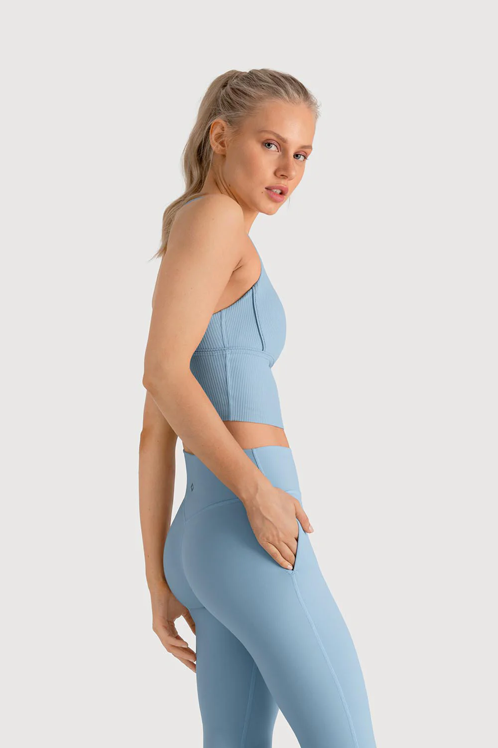 Ladies Apex Longline Bra Top - Image 3