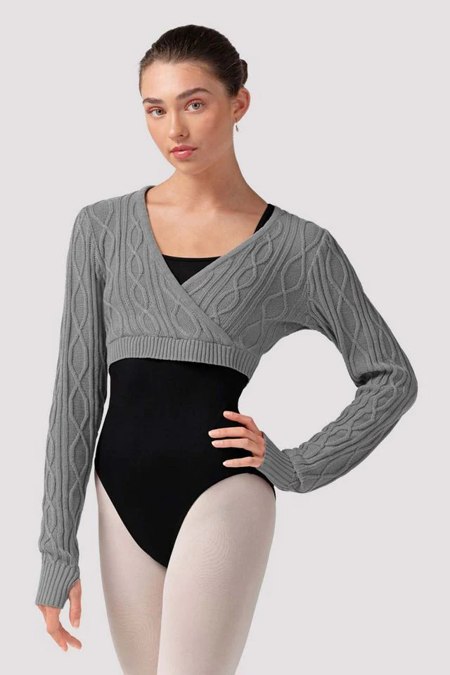 Ladies Atiyah Long Sleeve Wrap Top - Image 2