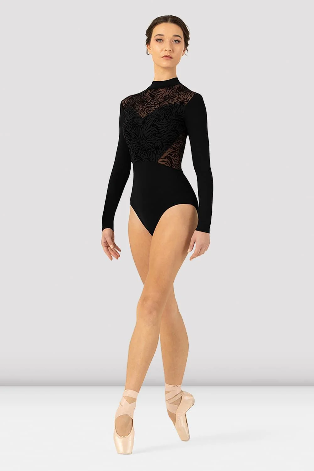 Ladies Blanche Long Sleeve Leotard