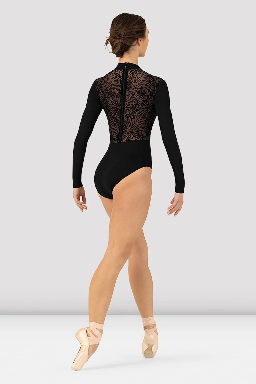 Ladies Blanche Long Sleeve Leotard - Image 2