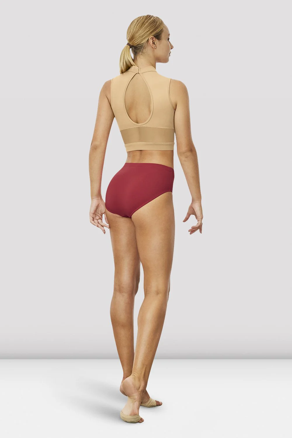 Ladies Chiaki Open Back Crop Top - Image 2