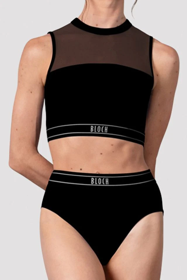 Ladies Dakota Open Back Crop Top - Image 3