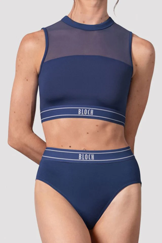 Ladies Dakota Open Back Crop Top - Image 3
