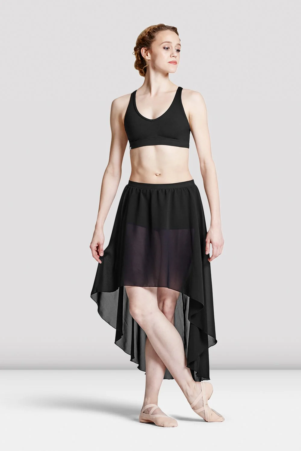 Ladies Daria Hi-Lo Skirt With Shorts