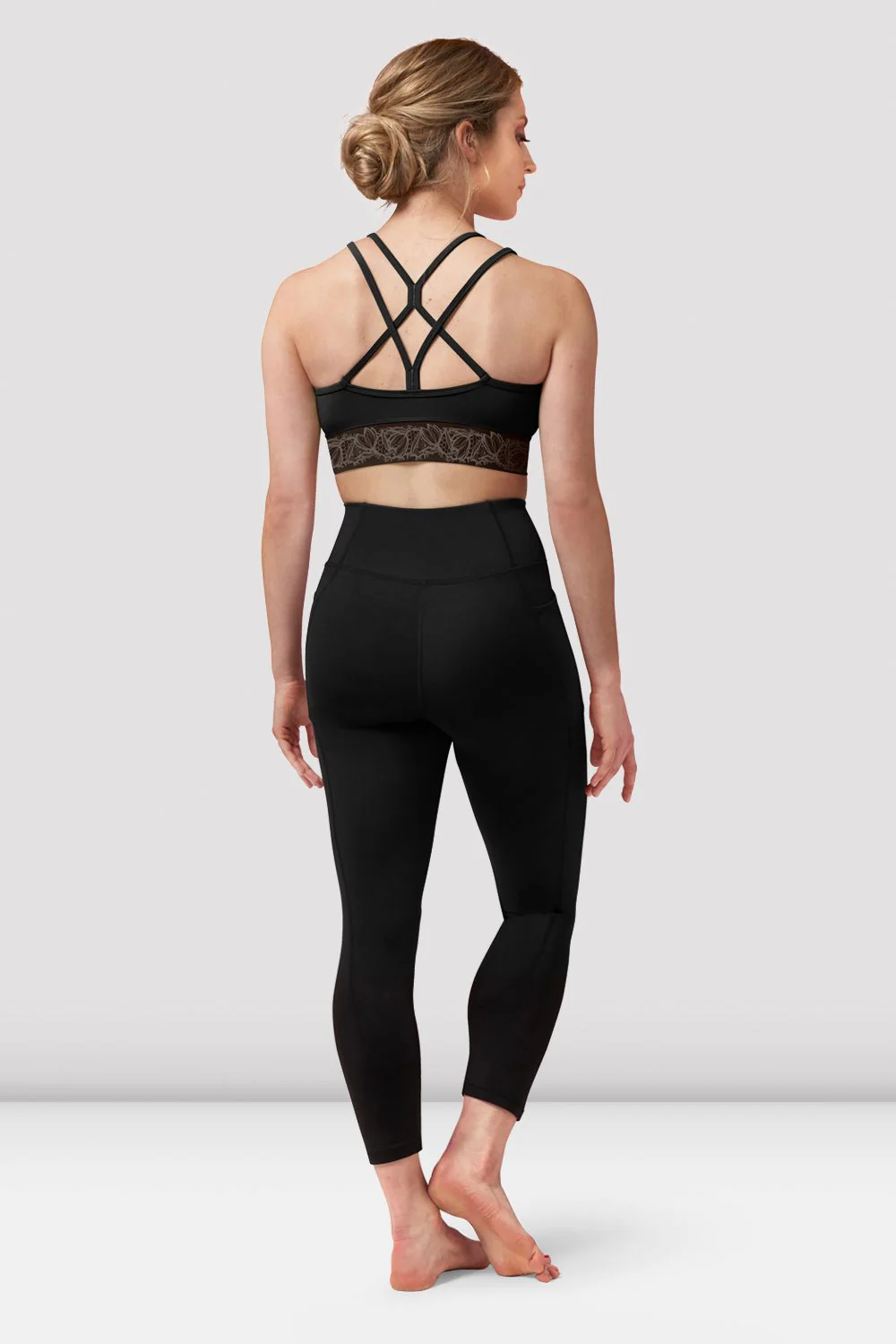 Ladies Demi Scoop Neck Crop Top - Image 2