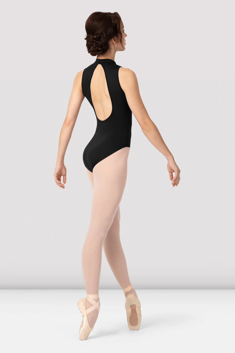 Ladies Diem Lace Up Halter Leotard - Image 2