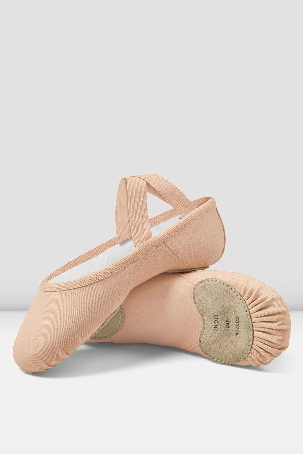 Ladies Elation Canvas Ballet Shoes - Image 3