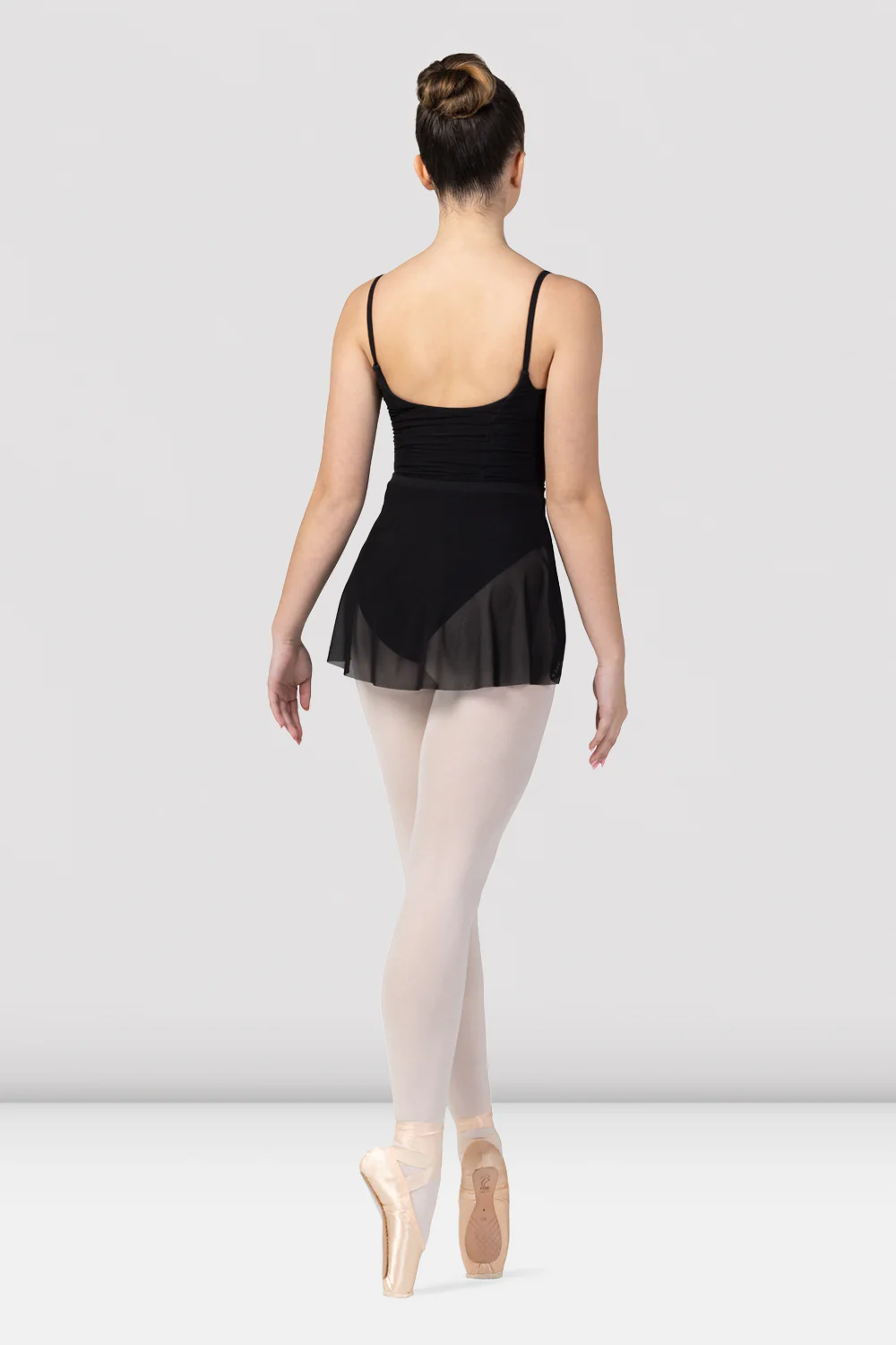Ladies Fifi Seamed Mesh Frill Skirt - Image 2