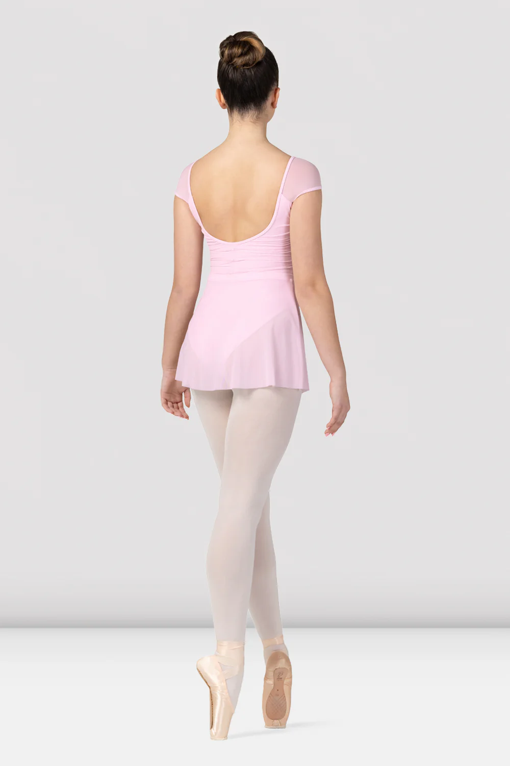 Ladies Fifi Seamed Mesh Frill Skirt - Image 2