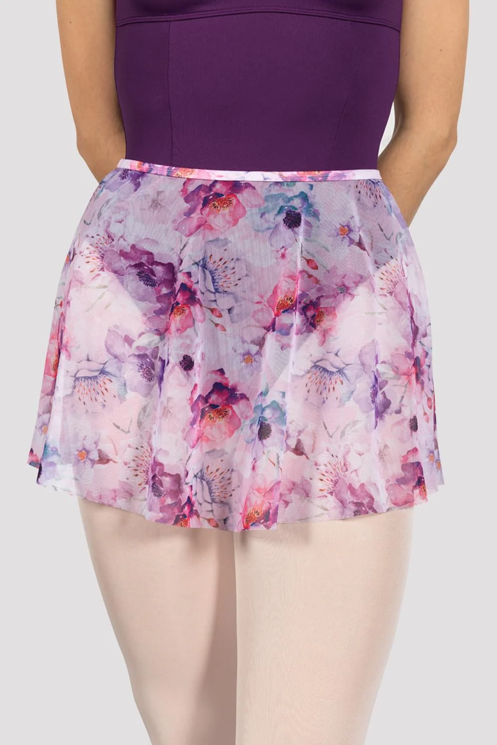 Ladies Floral Printed Skirt - Image 3