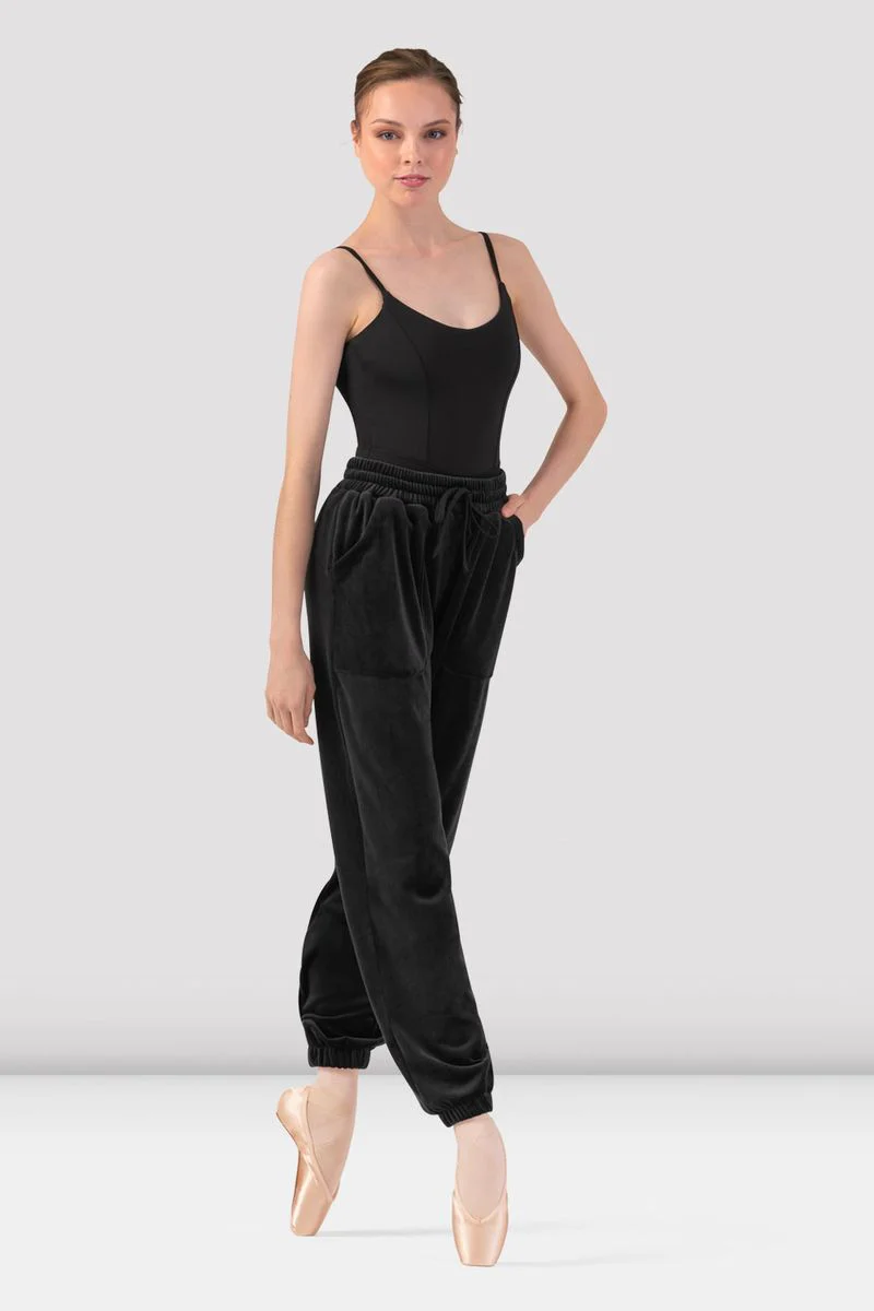 Ladies Gloria Velvet Sweatpant