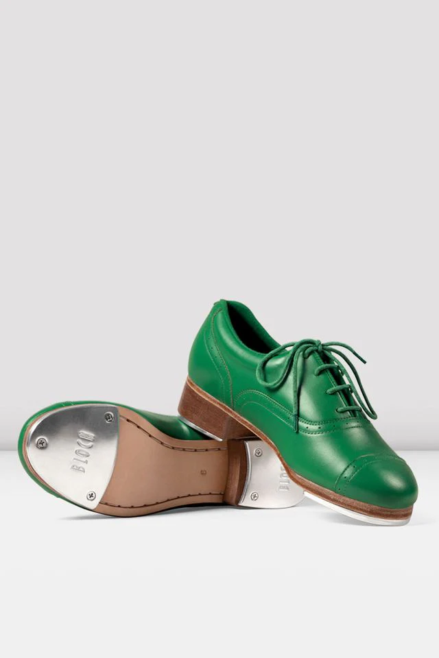 Ladies Jason Samuels Smith Smooth Leather Tap Shoes - Image 3