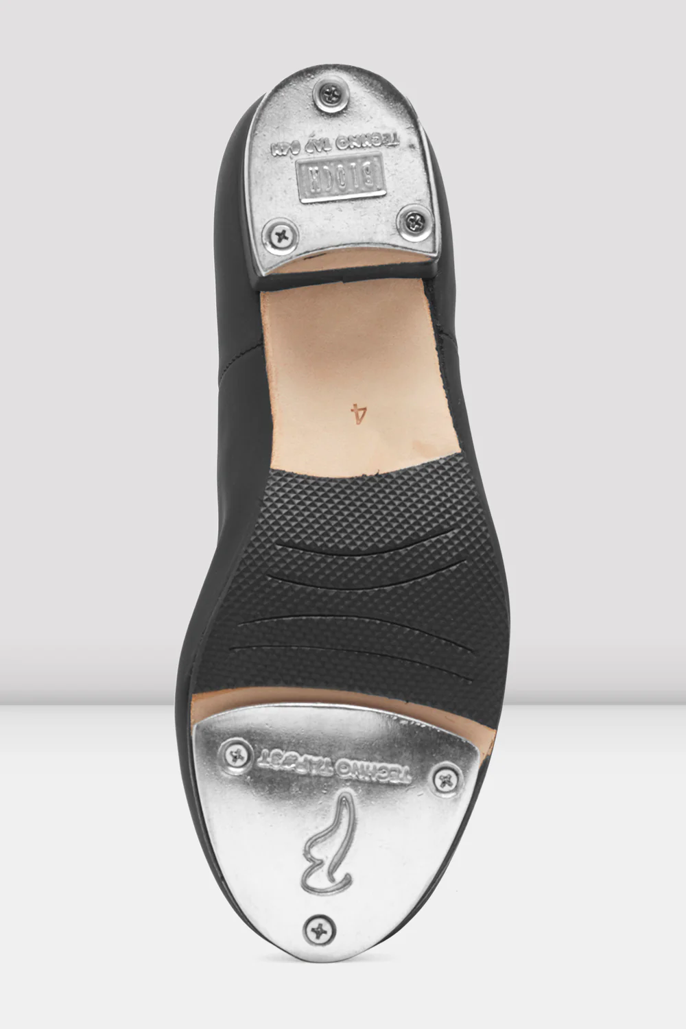 Ladies Jazz Tap Leather Tap Shoes - Image 3