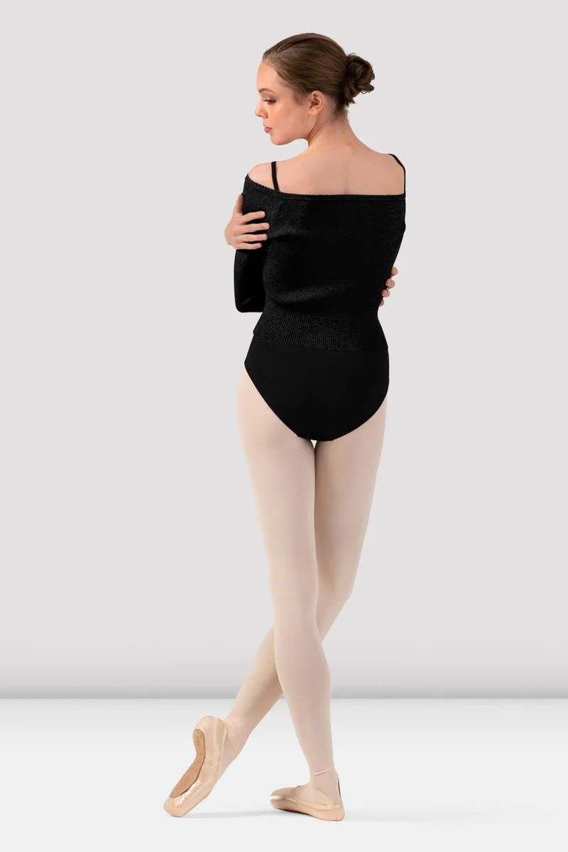 Ladies Lyra Cropped Knit Sweater - Image 2