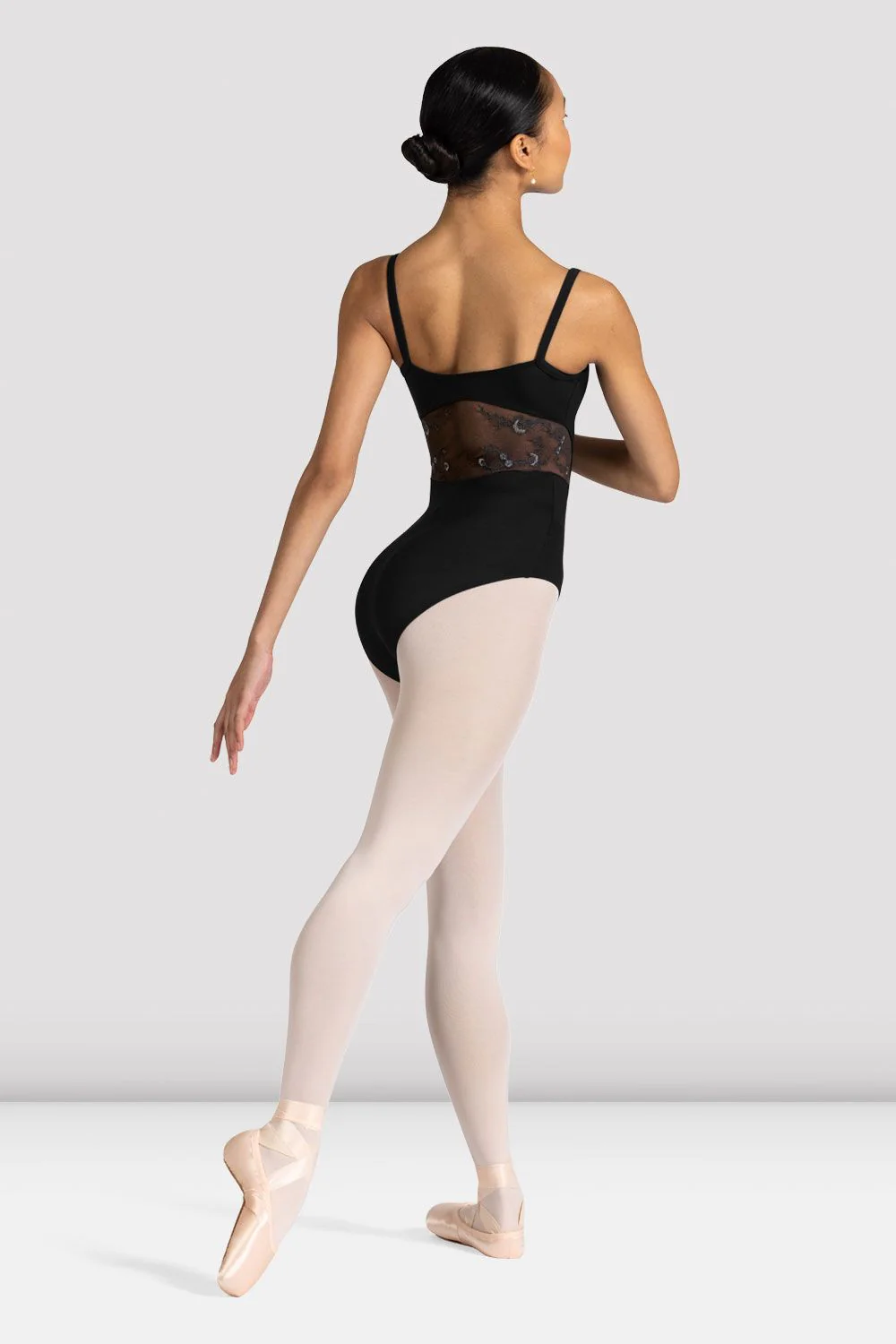 Ladies Marika Floral Camisole Leotard - Image 2