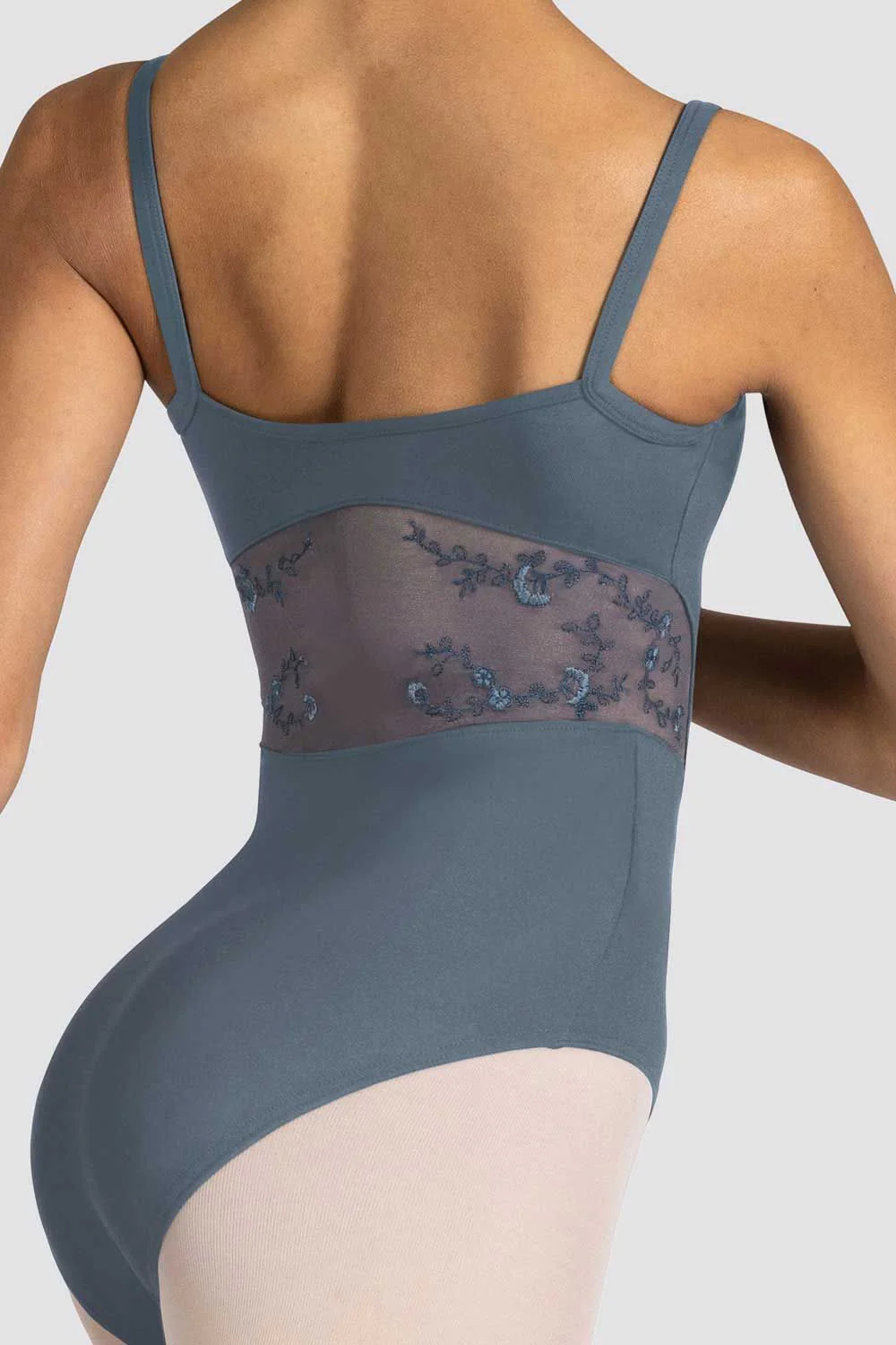 Ladies Marika Floral Camisole Leotard - Image 3