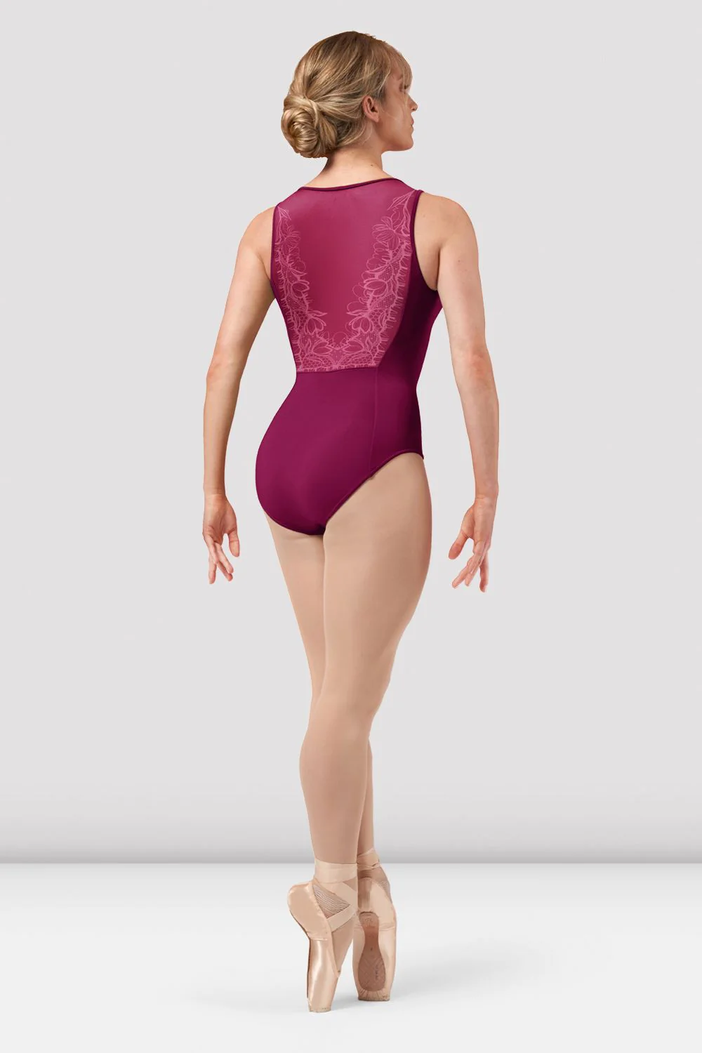 Ladies Maya Mesh Back Leotard - Image 2