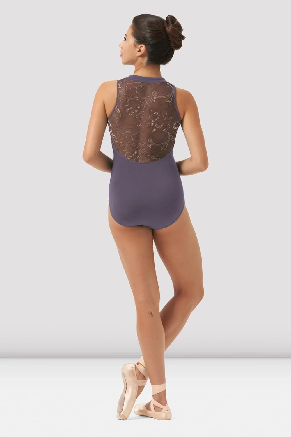 Ladies Mirella Boheme Zip Front Leotard - Image 2