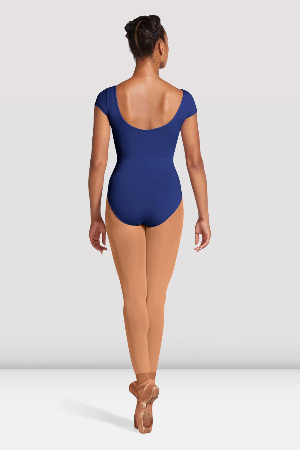 Ladies Mirella Cap Sleeve Princess Seam Leotard - Image 3