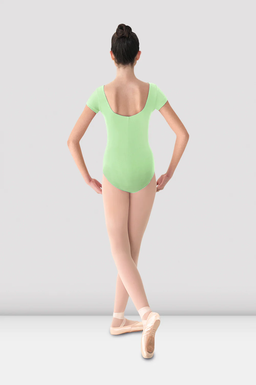 Ladies Mirella Cap Sleeve Princess Seam Leotard - Image 2