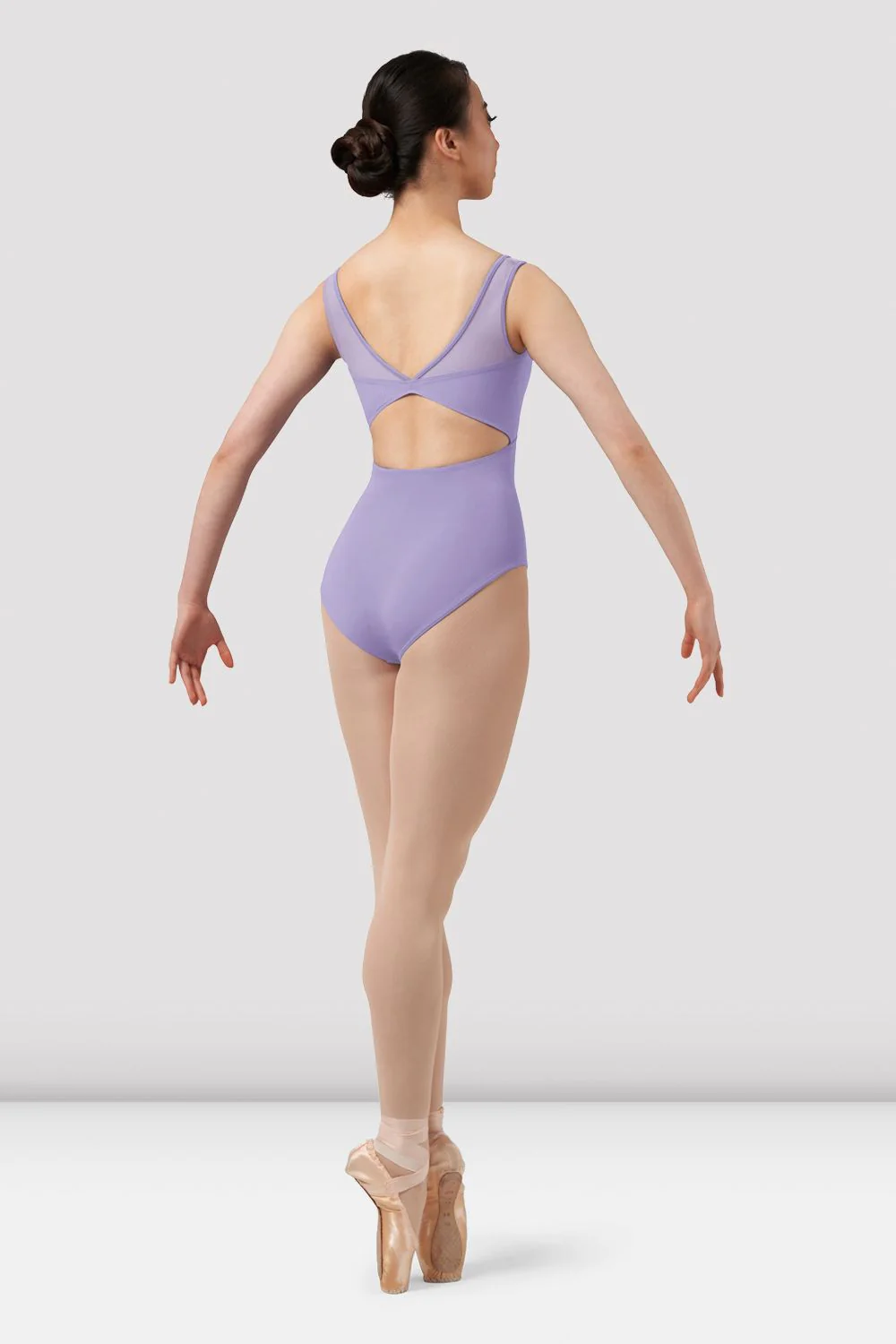 Ladies Mirella Chevron Tank Leotard - Image 2