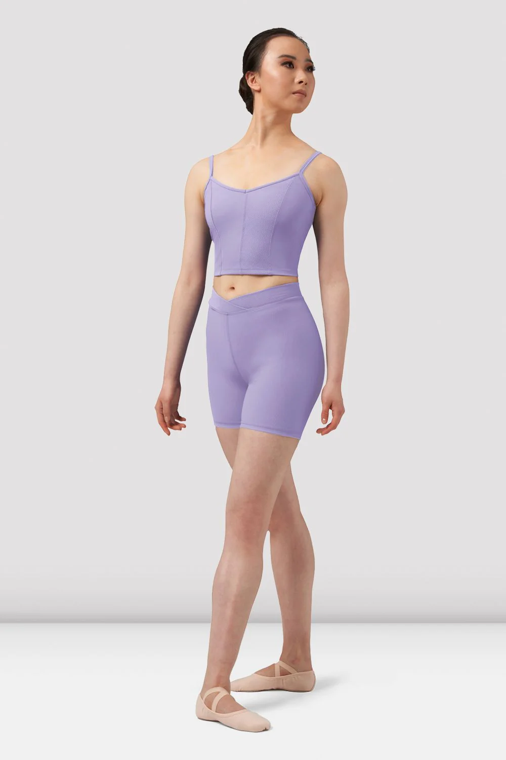 Ladies Mirella Chevron V Front Shorts
