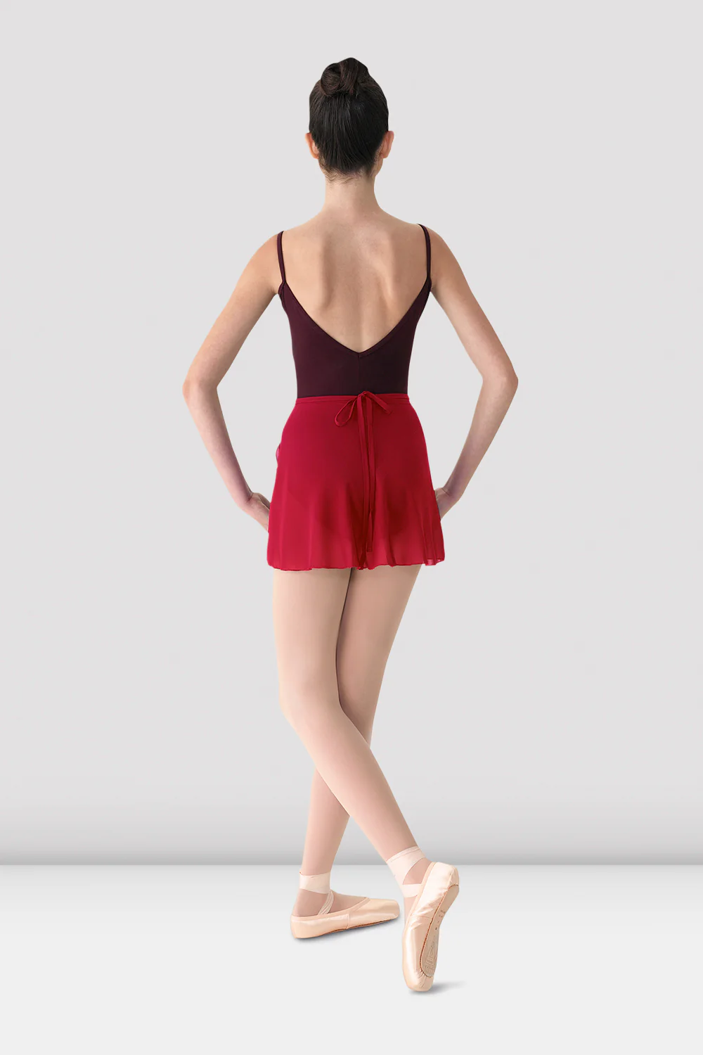 Ladies Mirella Georgette Wrap Skirt - Image 2