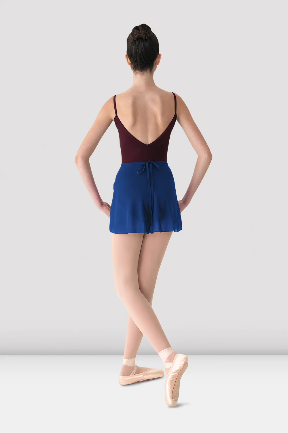 Ladies Mirella Georgette Wrap Skirt - Image 2