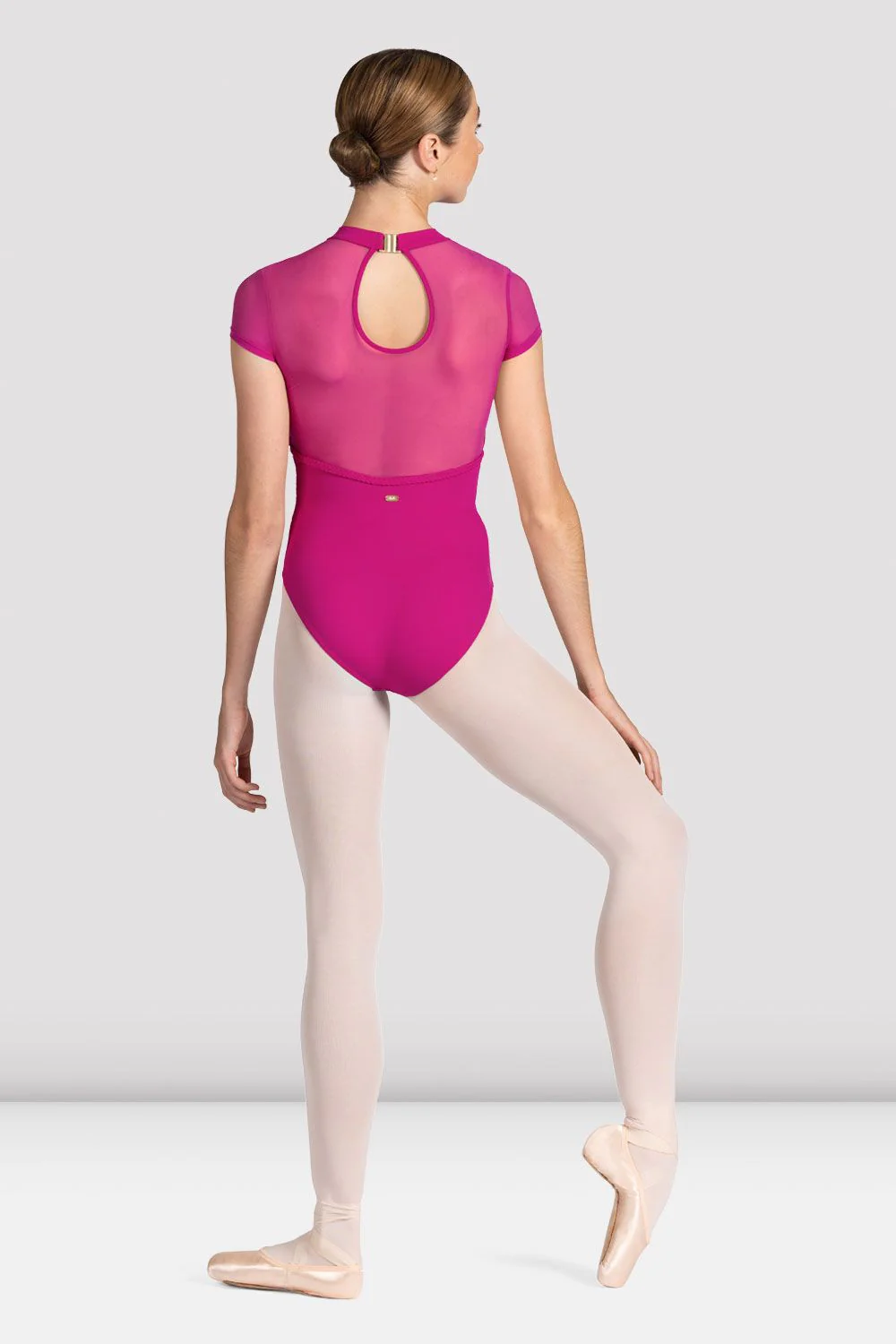 Ladies Mirella Miami Cap Sleeve Leotard - Image 2