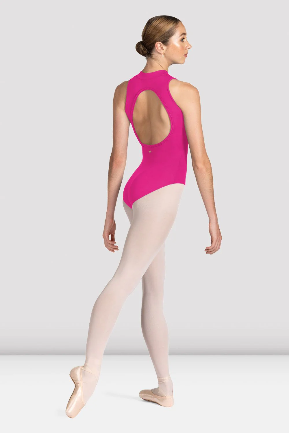 Ladies Mirella Miami Zip Front Leotard - Image 2