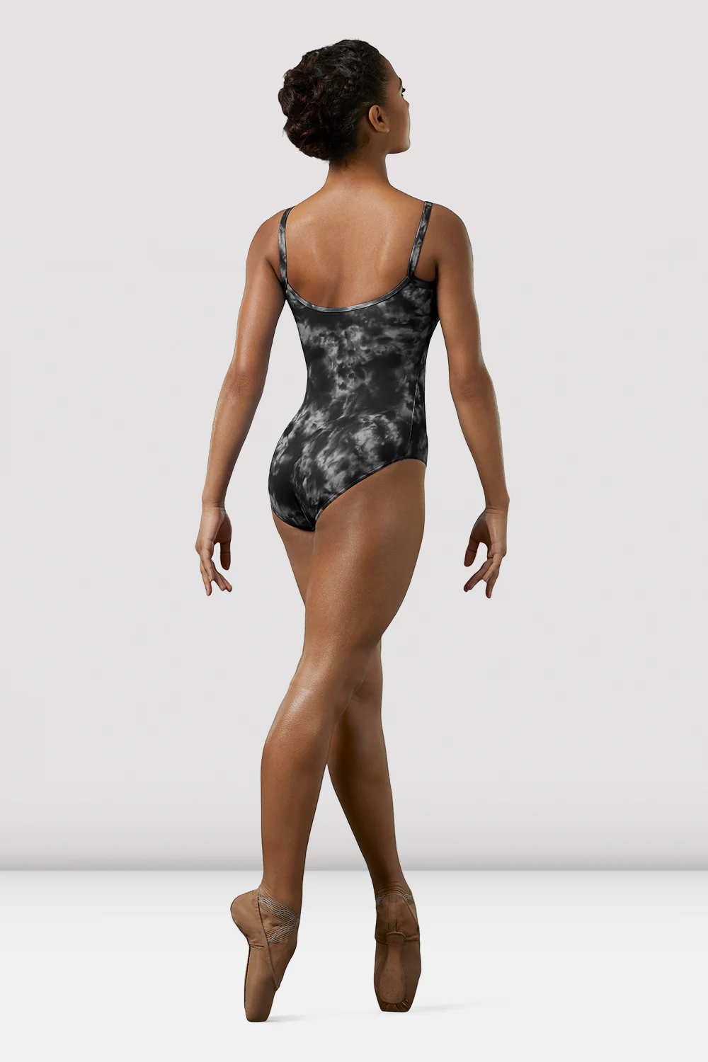 Ladies Mirella Watercolor Scoop Neck Leotard - Image 2