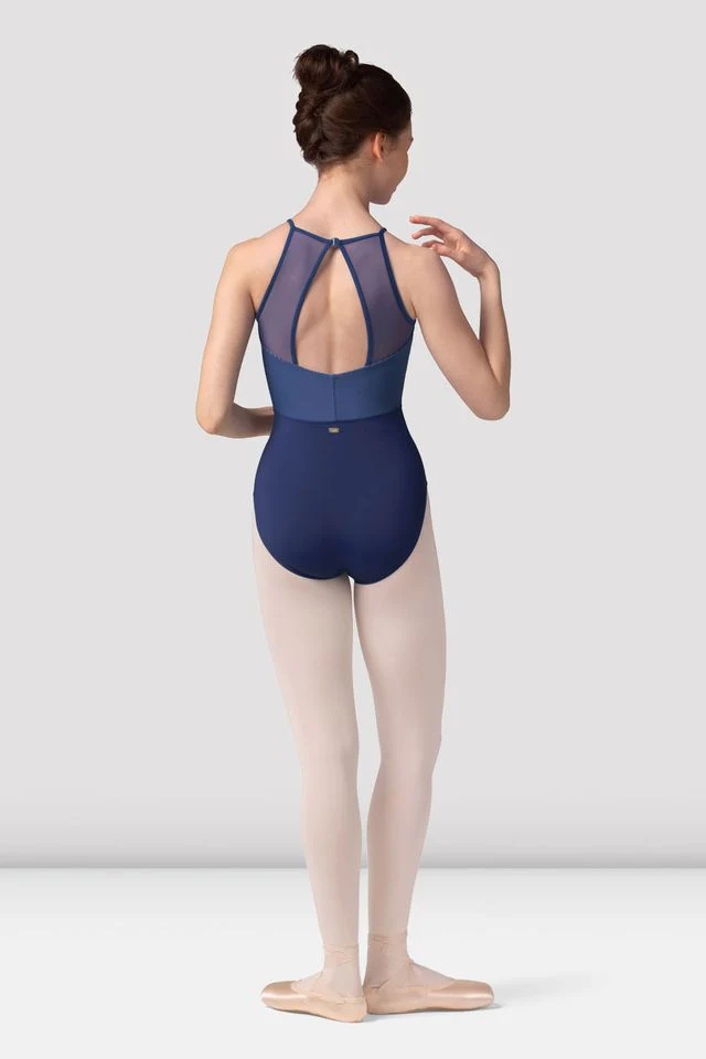 Ladies Mirella Zephyr Halterneck Leotard - Image 3
